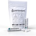thumbnail image 2 of Portawipes Compressed Toilet Paper Tablet Coin Tissues - 100 Pack with 2 Carrying Cases, 2 of 7