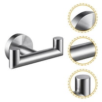Soimiss Heavy Duty Wall Mounted Double Towel Hook for Bathroom Towels