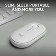 thumbnail image 2 of Ratón Logitech Pebble 2 M350s Slim Bluetooth inalámbrico blanco, 2 of 9