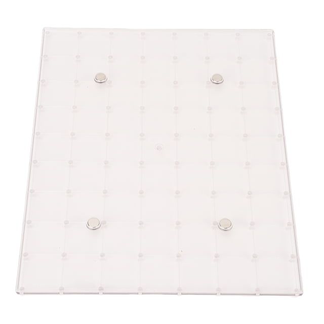 Geometry Board, Rubber Band Peg Board Double Sided for Home
