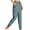 Light Blue, variant on BLVB Women's Cargo Joggers Lightweight Quick Dry Hiking Pants Outdoor Athletic Workout Trousers with Zipper Pockets