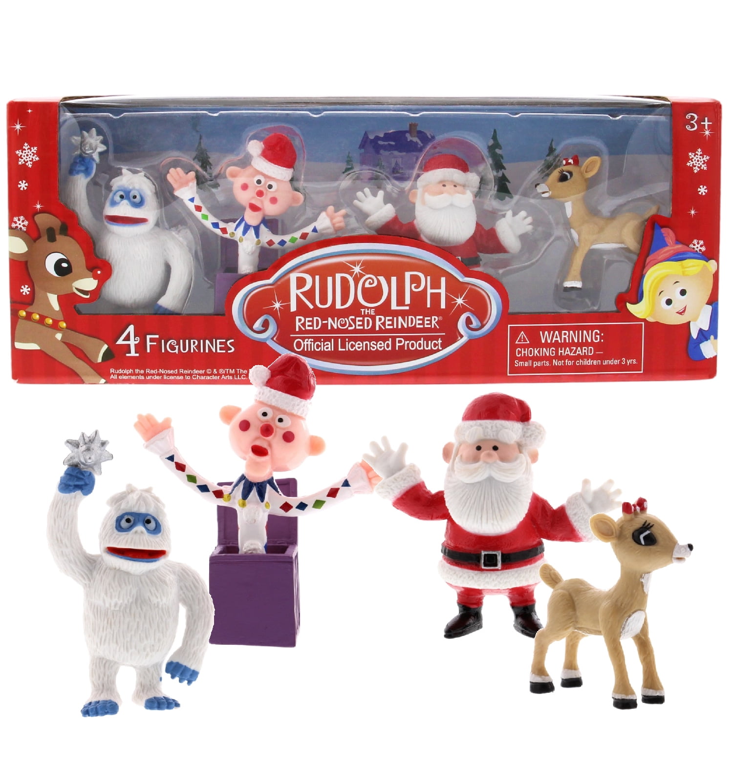 rudolph the red nosed reindeer figurine collection
