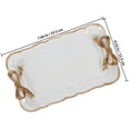 thumbnail image 2 of YSNOOWE 2Ud Bandejas Vintage De Resina Para Servir Y Organizar Joyas Con, 2 of 7