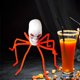 thumbnail image 1 of Decoración de Halloween con Forma de Araña Fantasma | Calavera Aterradora | Material Abs Morado, Naranja, Blanco y Rojo | 30 Cm. Suministro Duradero para Fiestas En Casa, Tiendas y Eventos Festivos., 1 of 6