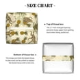 thumbnail image 5 of Kdxio Monkeys and Pinealpples Print Tissue Box Cover,Square Decorative PU Leather Facial Paper Case Organizer Holder Dispenser for Bathroom,Night Stands,Desk,Car 5.2''X5.2''X5.2'', 5 of 8