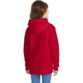 thumbnail image 2 of The Hanes Youth 78 oz EcoSmart 50/50 Pullover Hood - DEEP RED - XL, 2 of 4