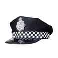 thumbnail image 1 of Gorro de policía para niños Fernando Cuadros Blanco Negro, 1 of 8