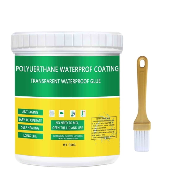 Waterproofing Paint for Bathroom Floor and Wall Tiles, Leak-Proof Sealer 300-500ml