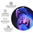 thumbnail image 4 of Disketp Play Gaming Funny Coasters,4 Pcs Leather Coasters With Holder, Perfect Housewarming Hostess Gifts,Protect Furniture From Water Marks Scratch, 4 of 9