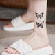 thumbnail image 3 of 24 hojas de tatuajes temporales variados para hombres y mujeres, juego de pegatinas de tatuajes temporales para el cuello del brazo, 3 of 6