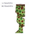 thumbnail image 3 of Binwennn Polka Dot Ribbon With Striped Bow In Candy Green Rotatable Christmas Decoration Ready To Use Package Comic Book Wrapping Paper Wrapping Paper Clamps Its A Boy Wrapping Paper Flower Paper, 3 of 5