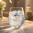 thumbnail image 6 of Ocean Animal Stemless Wine Glass, Coastal Nautical Table Decor, Sea Creature Themed Drinking Cup, Beach House Home Decor, Summer Party Tableware Accent, 6 of 7