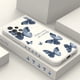 thumbnail image 2 of Funda de mariposa roja y azul para Samsung, A54, A34, A24, A14, A73, A53, A33, A23, A13, A03, A03S, A72, A52, A52S, A32, A15, A25, A35, A22, A04, A04S, 4G, 5G, 2 of 5