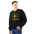 thumbnail image 4 of United We Stand Black Eagle Liberty Unisex Plus Fleece Graphic Sweatshirt Brisco Brands 2X, 4 of 6
