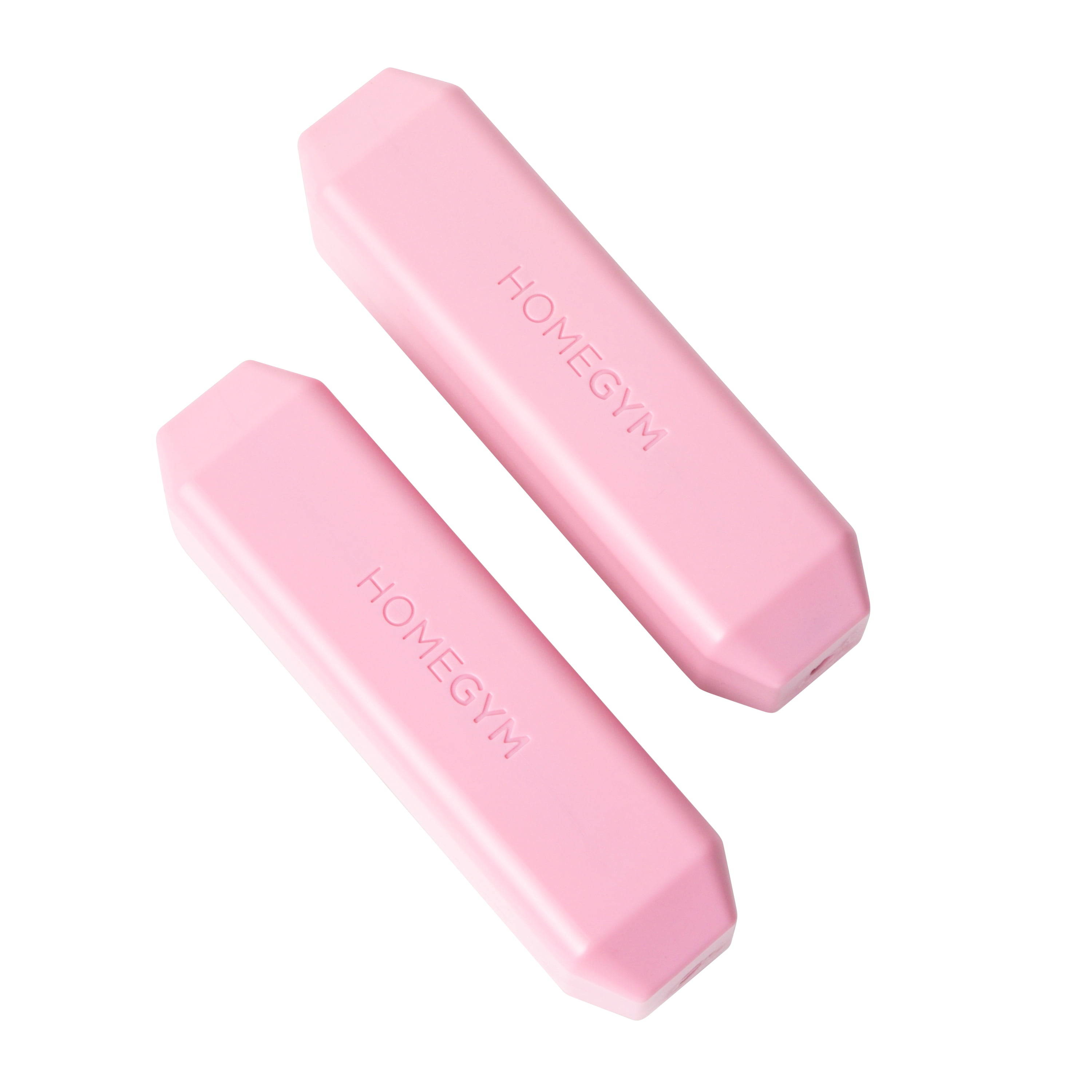 HomeGym Exercise Free Weight Bars Workouts and Walking 3-Pound 2-Pack, Pink