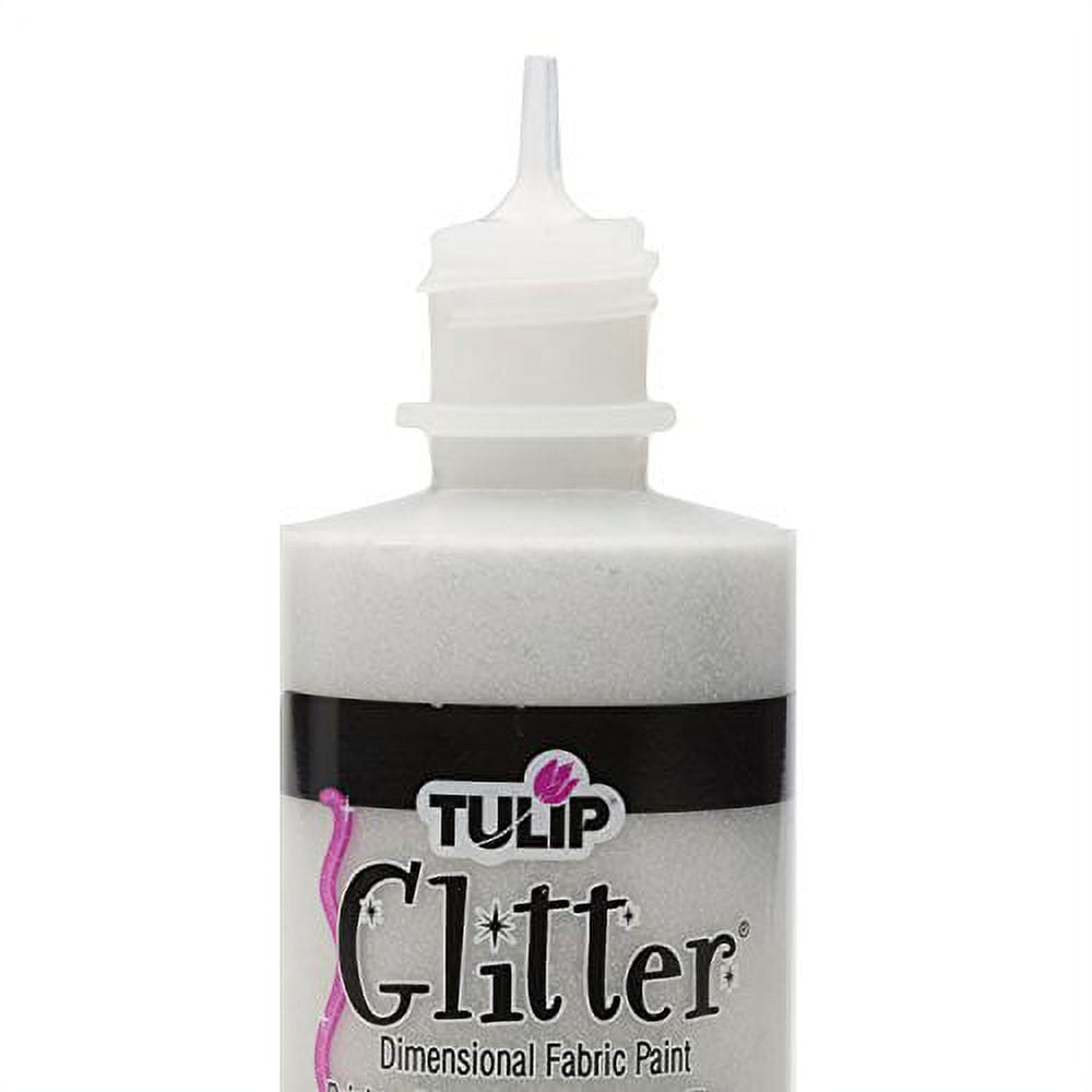 Tulip® Metallics™ Dimensional Fabric Paint, White