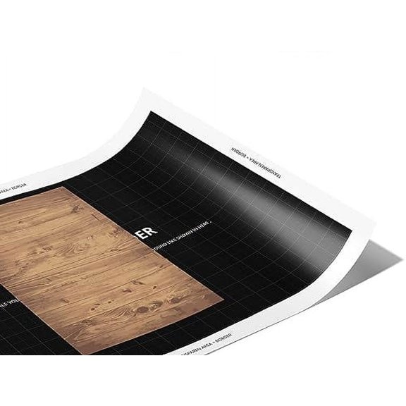 Rwraps Natural Vertical Wood Plank Weathered Oak Gloss Vinyl Film Wrap 59in x 9ft Vinyl Vehicle Car