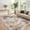 Brown, variant on HIWEAVER Gray 2' x 6' Washable Abstract Runner for Kitchen Indoor Throw Carpet Modern Stain Resistant Foldable Doormat for Hallway Farmhouse Dorm Home Decor