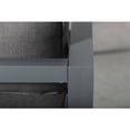 thumbnail image 3 of Cabo Aluminum Sofa with Gray Frame in Charcoal Cushion, 3 of 5