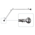 thumbnail image 2 of Lucid Corner Window Curtain Rod 13/16 inch dia. 28-48" - Satin Nickel, 2 of 3