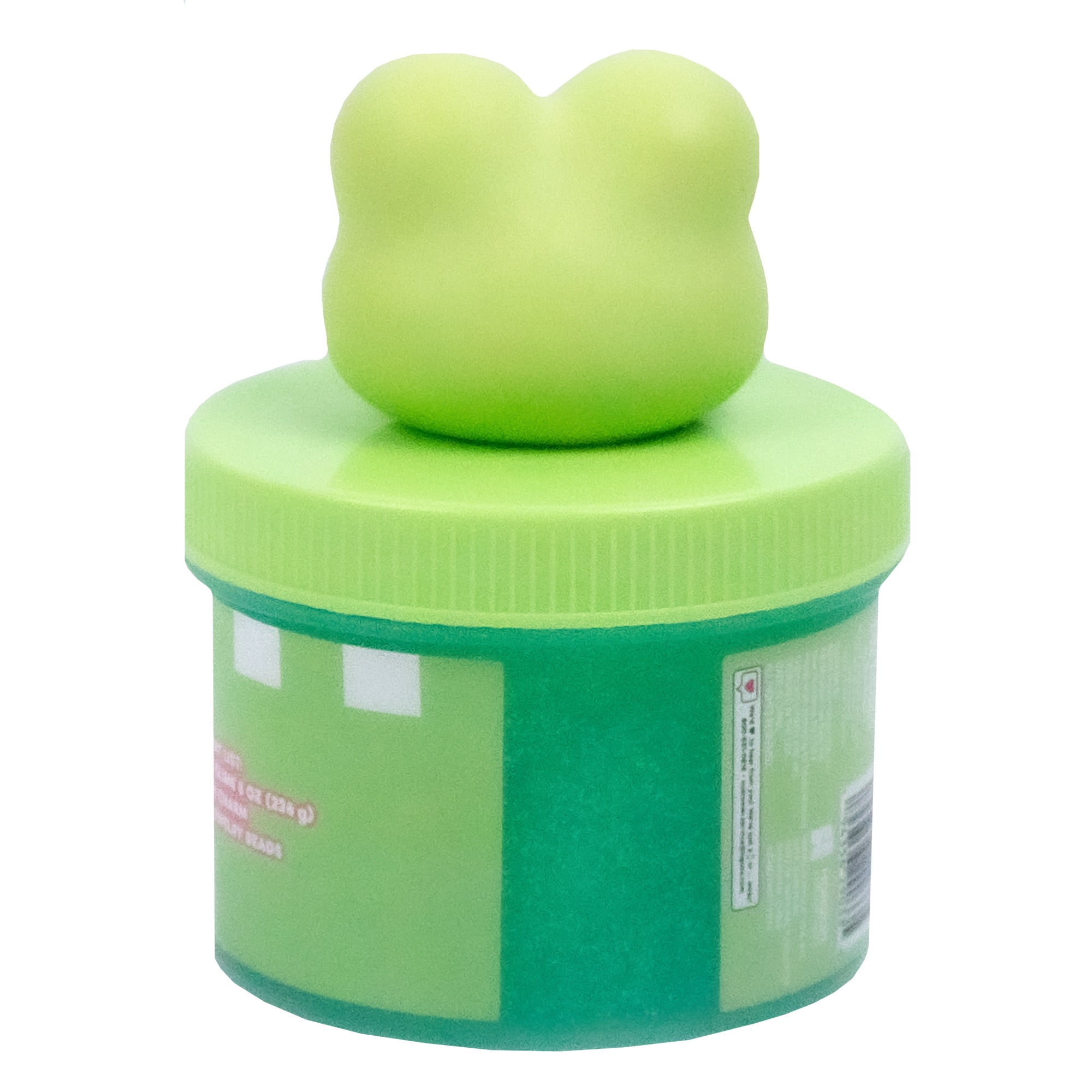 Hello Kitty® - Keroppi SLIMYGLOOP Jar, 8 oz Green & Teal Apple-Scented Slime