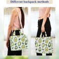 thumbnail image 4 of FORMRS Womens Corduroy Tote Bag Crossbody Shoulder Handbag with Pocket, Avocado, 4 of 7