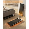 thumbnail image 7 of TKW Walking Pad Treadmill with Incline, 3 in 1 Under Desk Walking Pad, 300lbs Capacity Portable walk pad for Home Small Space, walkingpad treadmill, Black/White, 7 of 7