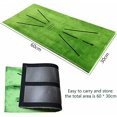 thumbnail image 2 of 30x60cm Swing Training Golf Putting Mat Portable Practice Golf Hitting Mat Driving Mat for Indoor and Backyard Training, 2 of 5