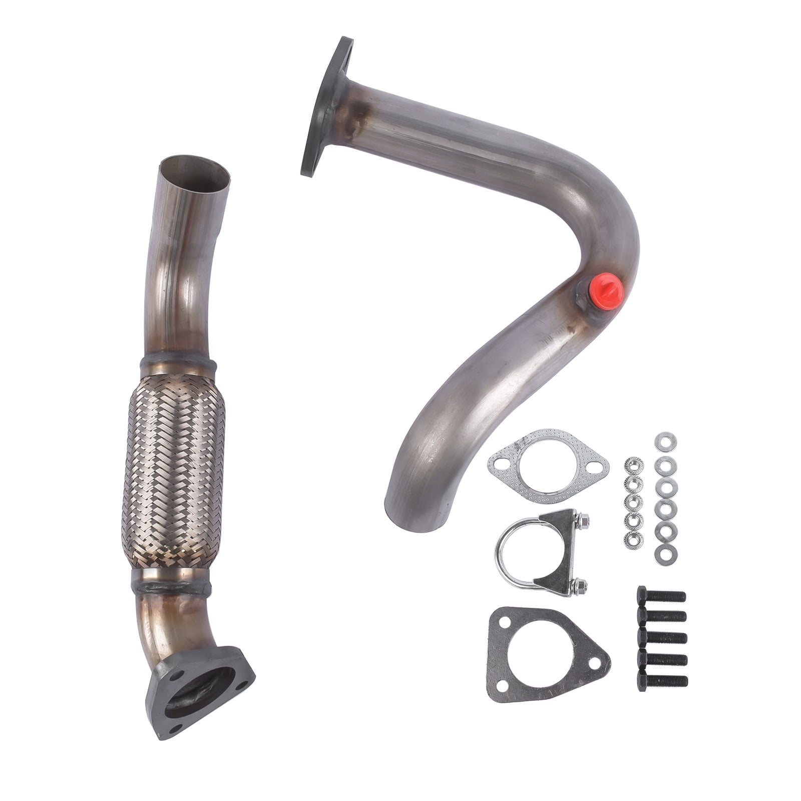 NEWZQ Front Exhaust Pipe w/ Gaskets for Buick Encore Chevrolet Trax Sport Utility 1.4L L4 2013-2019