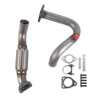GELUOXI Front Exhaust Pipe with Gaskets for Buick Encore Chevrolet Trax Sport Utility 2013-2019