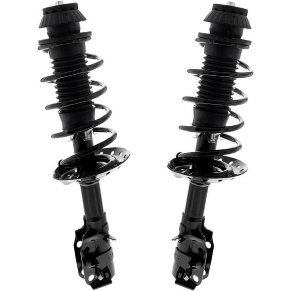 Detroit Axle - Front Struts for 2015 2016 2017 2018 2019 Honda Fit, Struts with Coil Spring Complete Struts Assembly Replacement
