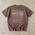 thumbnail image 3 of Greetings from Salem Massachusetts Graphic T-Shirt, Vintage Witch City Shirt, 3 of 5