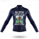 thumbnail image 3 of Chaqueta de ciclismo de manga larga para hombre con diseño de perezoso, ropa de ciclismo de montaña para primavera y otoño, uniforme de bicicleta, camiseta de carreras de bicicleta de carretera transp, 3 of 4