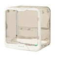 thumbnail image 1 of Figurine Display Box Transparent Stackable Dustproof Acrylic Figurine Storage Case for Home White, 1 of 12
