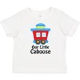 thumbnail image 3 of Inktastic Train Our Little Caboose New Baby Boys or Girls Baby T-Shirt, 3 of 5