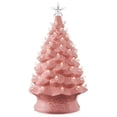 thumbnail image 1 of Árbol de Navidad Casafield de cerámica pintado a mano, 60 cm, con luces, 1 of 7
