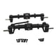 thumbnail image 1 of Carcasa del eje trasero delantero RC, accesorio RC, reemplazo, resistente, pieza de coche RC para modificación de coche para MN82 LC79 escala 1/12 RC Negro, 1 of 8