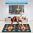 thumbnail image 2 of Fisca Double Dance Mat for Kid & Adult, Anti-Slip Wireless Musical Electronic Pad for TV & Projector Smart Camera & 2 Motion Controllers, Gift for Boys & Girls, 2 of 7