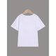thumbnail image 2 of Camiseta con estampado gráfico de conejitos para niñas, cómoda y ajustada, ideal para actividades al aire libre en primavera y verano., 2 of 6