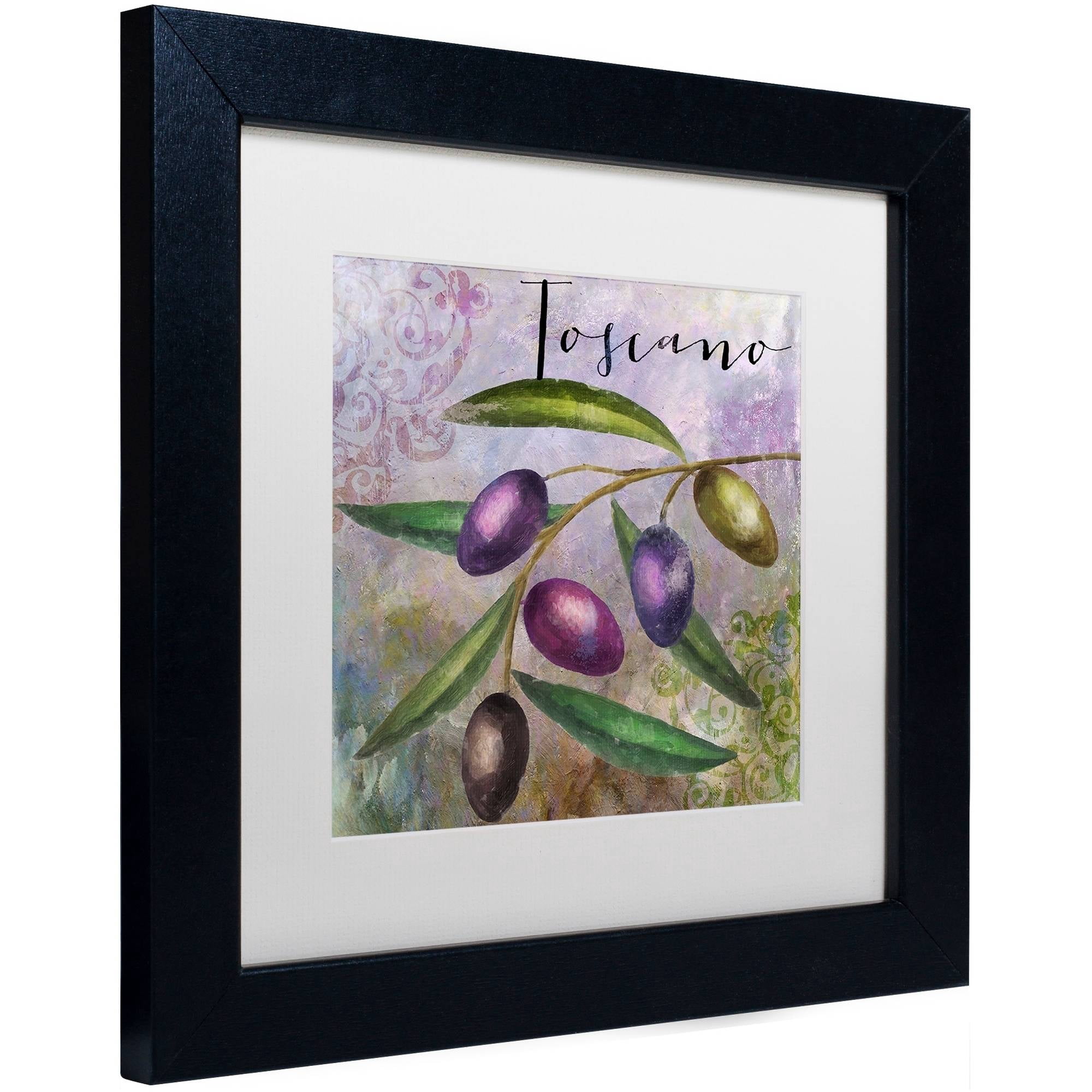 Trademark Fine Art "Olivia II" Canvas Art by Color Bakery White Matte, Black Frame
