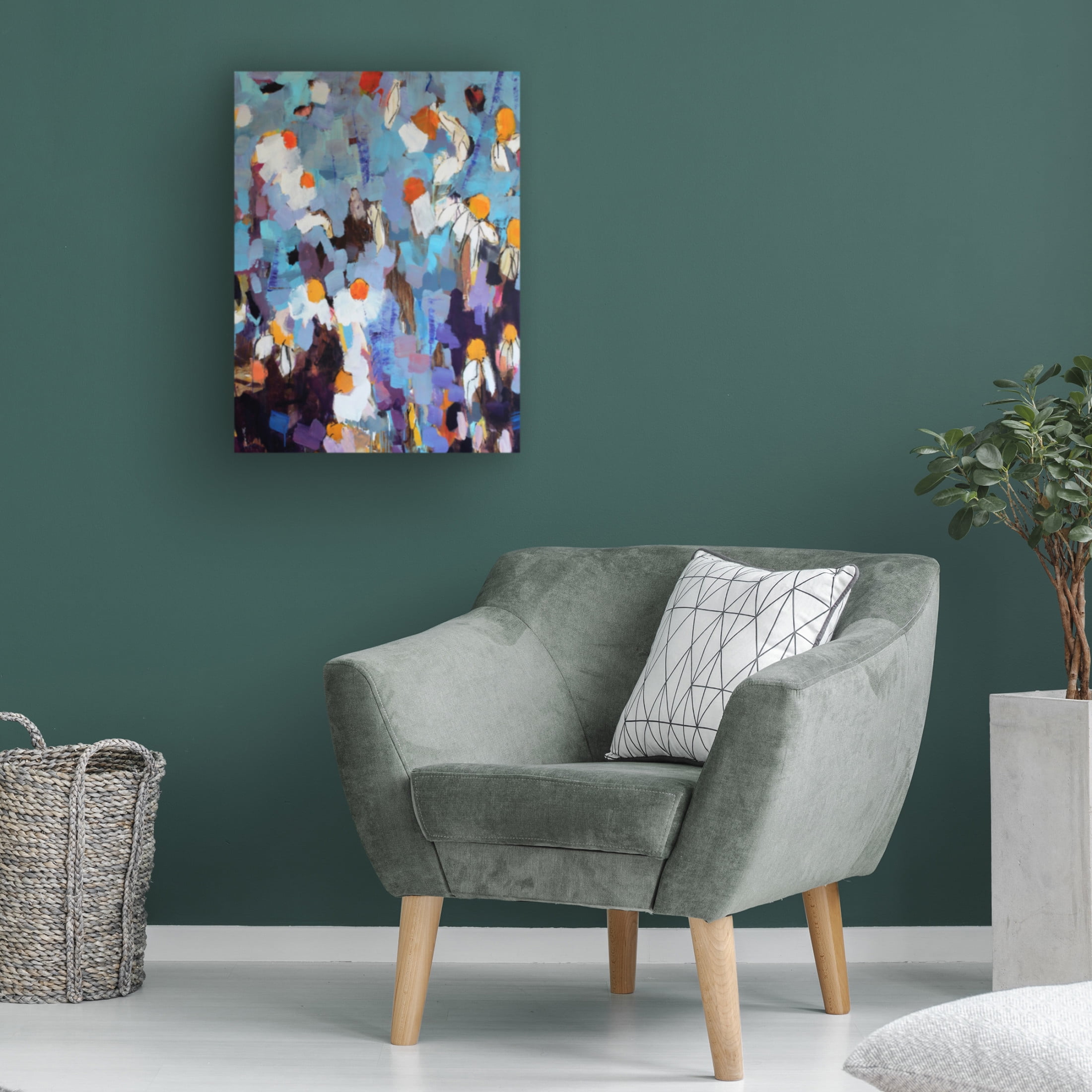 Canvas Wall Art - Per Anders 'Always On My Mind' Wall Art for Living Room, Bedroom, or Office Décor by Trademark Fine Art - 24 x 32 Inches