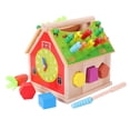thumbnail image 4 of Toddler Puzzles Clock Cognition Montessori Toy for Toddlers Age 3 4 5, 4 of 9