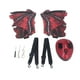 thumbnail image 5 of Disfraz de alas para exteriores, oscilación automática, cosplay eléctrico, ala de dinosaurio luminosa con efecto de sonido para niños, color rojo, 5 of 5