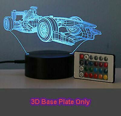 Details about   3D LED illusion USB 7Color table Night Light Lamp Bedroom Child gift Her US 