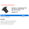 thumbnail image 2 of MAP Sensor - Compatible with 2007 - 2009 Chrysler Aspen 4.7L V8 2008, 2 of 2