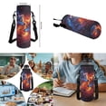 thumbnail image 7 of Yspwyqan Galaxy Wolves Kids Backpack Set, 600D Polyester Large Capacity Backpack Lunch Bag Pencil Case Water Bottle Bag, Back To School Supplies For Boys Girls Ages 8-15, 7 of 7
