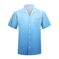thumbnail image 3 of Camisas casuales de verano para hombre, ropa con estampado 3D, camisas hawaianas de playa, camisetas de manga corta Y2K, ropa vintage, blusa con solapa, 3 of 5