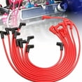 thumbnail image 2 of New HEI Spark Plug Wires Straight Replacement 8mm High Performance Spark Plug Wire Sets Compatible with 283 307 327 350 400 HEI SBC Spark Plug Wire Set Replacement, 2 of 3