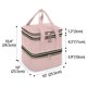 thumbnail image 2 of Bolsa de almacenamiento extraíble para 72 botellas de esmalte de uñas (0.5 fl oz), bolsa de viaje, 3 capas, organizador para accesorios de decoración de uñas brillar Electrónica, 2 of 5