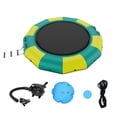 thumbnail image 1 of VEVOR 12ft Inflatable Water Trampoline Swim Platform Bounce for Pool Lake Toy, 1 of 9